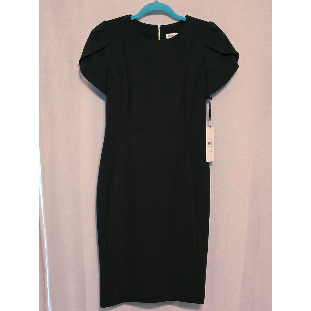 Calvin Klein Dress Women's Size 8 Dark Green New with Tags